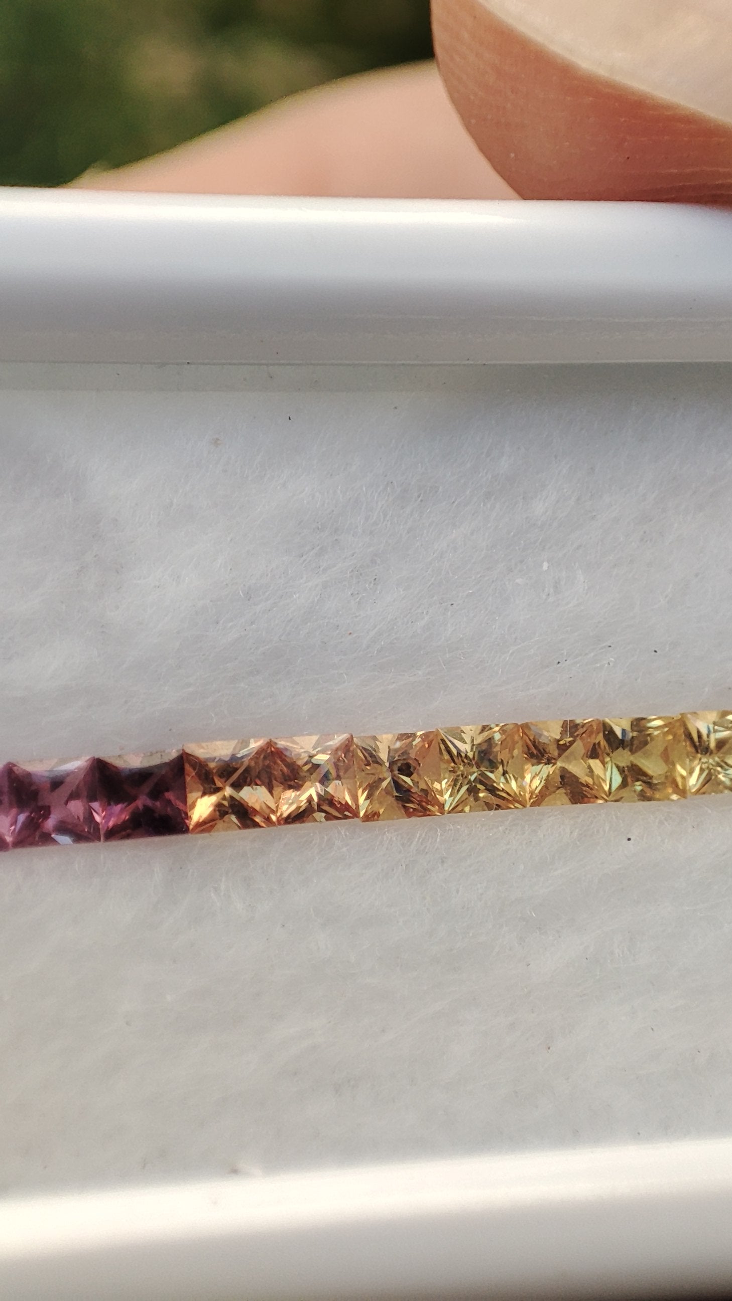 Lot Saphir Rainbow