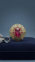 Diamond Pendant With Hidden Halo